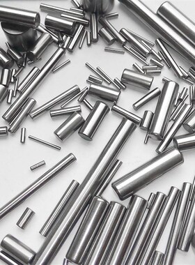 M0.8固定销304不锈钢定位销钉实心圆柱销0.8/1/1.4mm*3x4x5x6x7x9