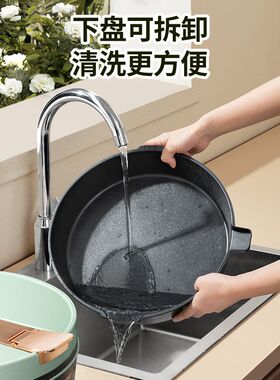 分离电饼铛电饼档家用双面加热自动煎饼锅挡称加深加大可拆洗拆卸