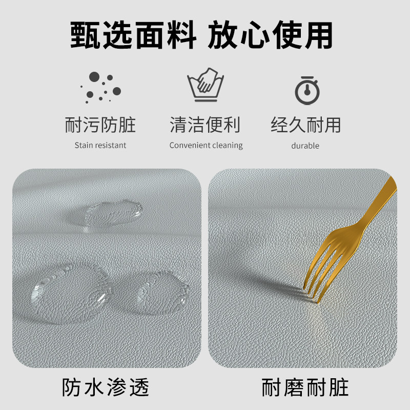床头靠背软包大靠背床头套罩猫抓布榻榻米靠垫床头板靠枕免洗定做