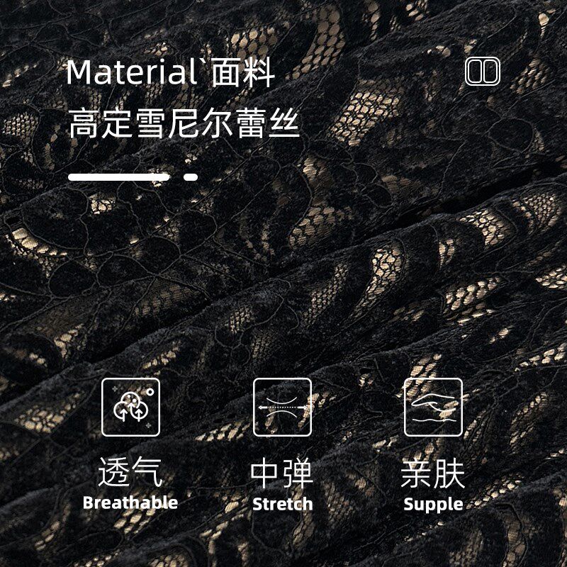 加绒加厚蕾丝连衣裙冬装新款黑色V领修身显瘦包臀鱼尾裙年会长裙