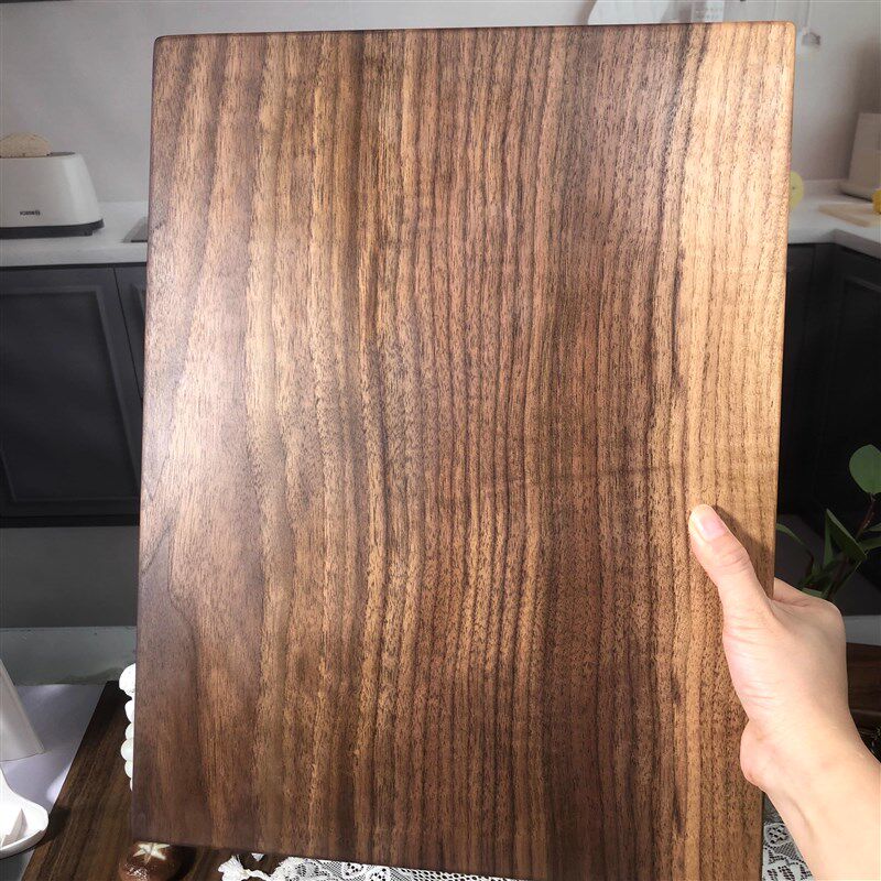 整木实木牛排盘西餐盘把手款长方形披萨板摆盘木制餐具牛扒木托盘