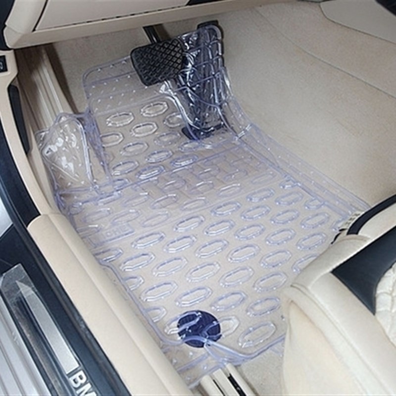 沃尔沃S90S60LXC60V40XC90环保加厚透明塑料PVC防水乳胶汽车脚垫