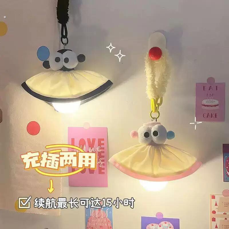 电动三轮车内饰改造车内照明灯车顶棚挂灯充电小夜灯夜晚骑行夜灯