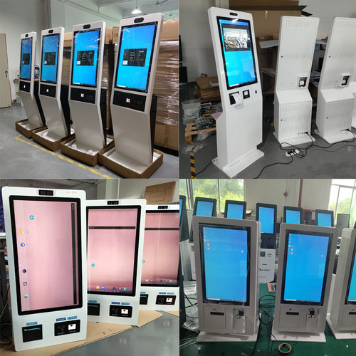 万马多功能自助触摸终端一体机政务大厅医院就诊商场结算点餐机