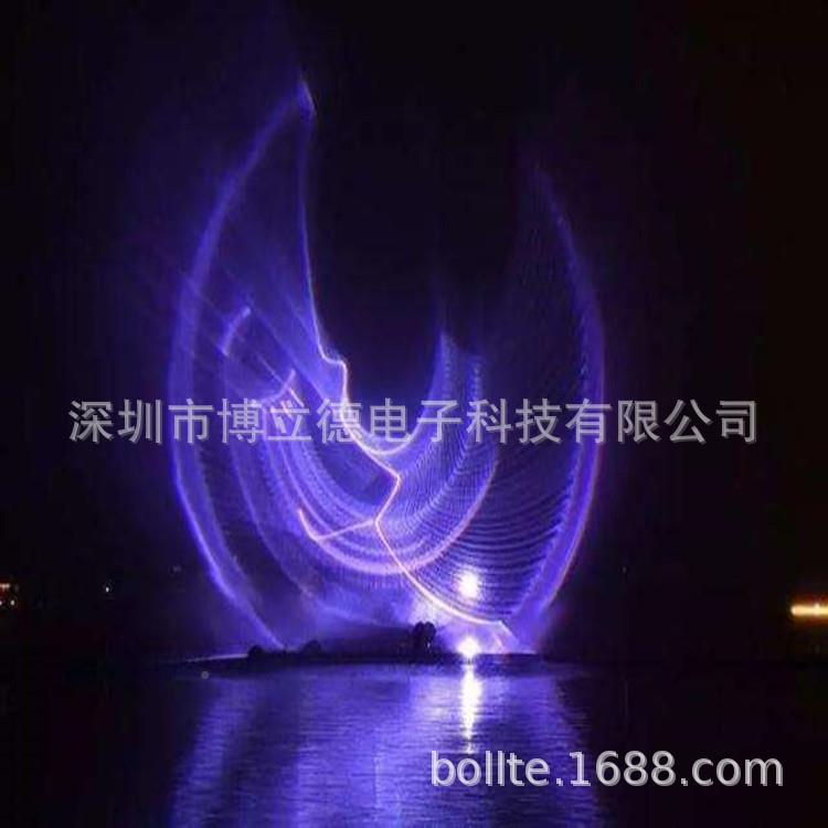 水幕投影制激作大型喷影泉光SM-TY-04投水秀恩施市施喷泉水景工公