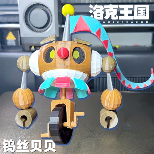 钨丝贝贝手办限定精灵小摆件周边