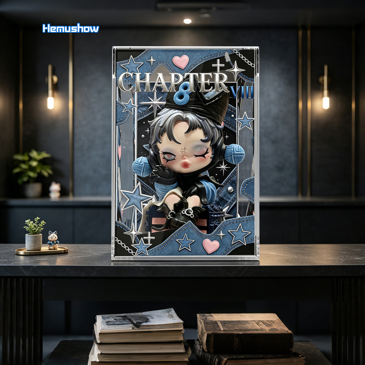 SKULLPANDA第八章吊卡展示盒图片