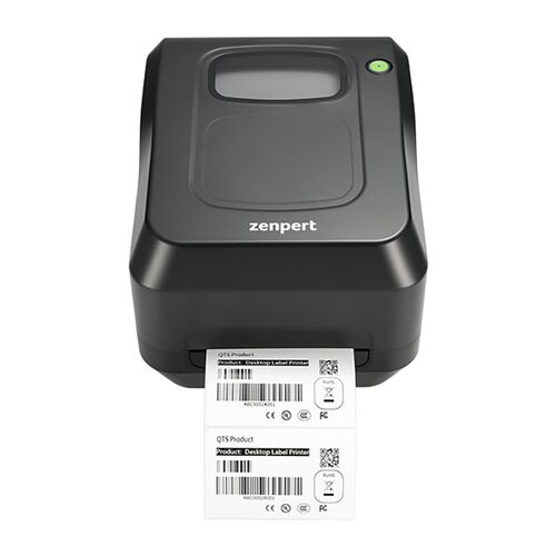 zenpert先擘4T520/530条码标签打印机碳带洗水唛价格贴纸珠宝打印