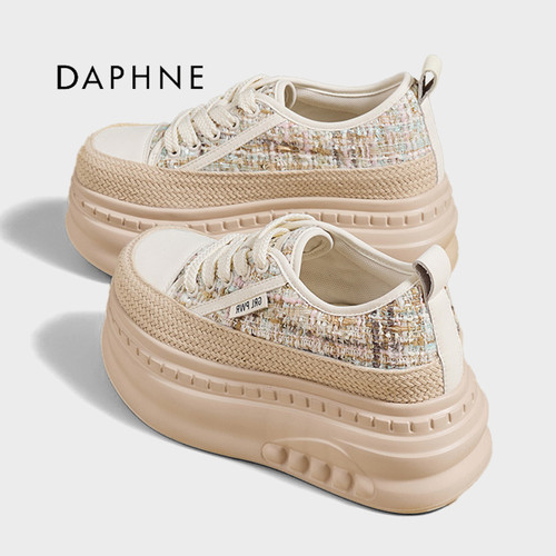 Daphne/达芙妮小个子休闲板鞋