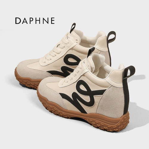 Daphne/达芙妮高帮休闲德训鞋