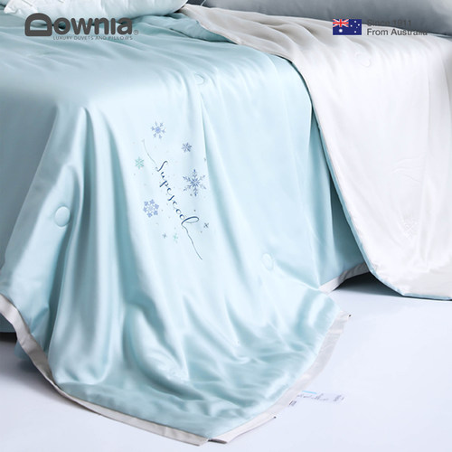DOWNIA可水洗夏凉被空调被春秋被凉感冷感薄款夏季被子被芯单双人