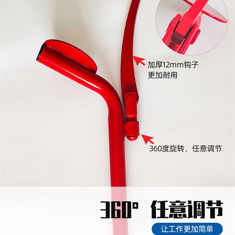 轮胎取出器扒胎器汽车货车双轮胎钩胎撬棍撬杆 拆轮胎神器 勾胎器