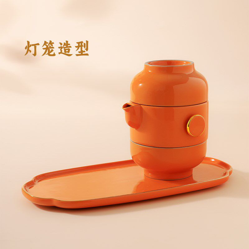 原初格物华彩女士精致茶具一人乔迁礼物高端套装奢华一壶两杯
