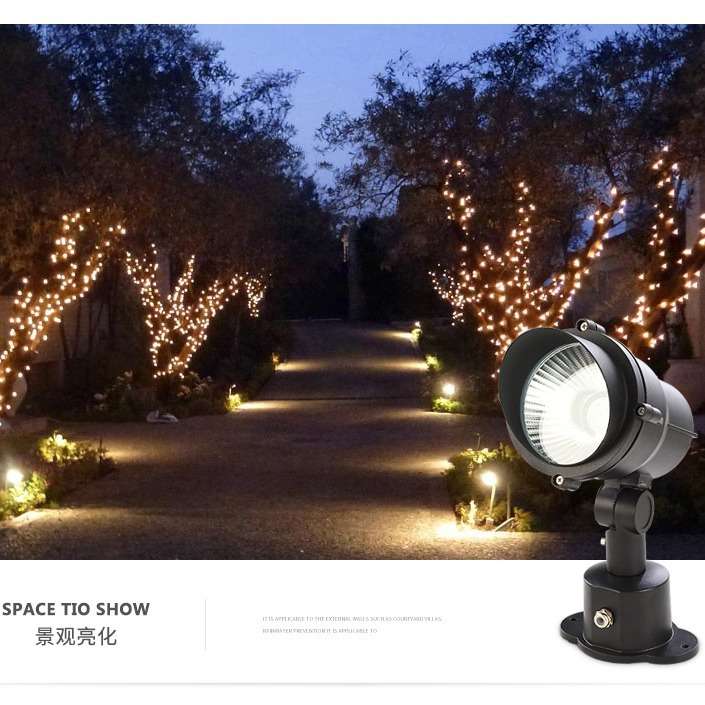 照树灯地灯led投射灯户外灯插地灯洗墙灯射树灯草坪庭院灯草坪灯