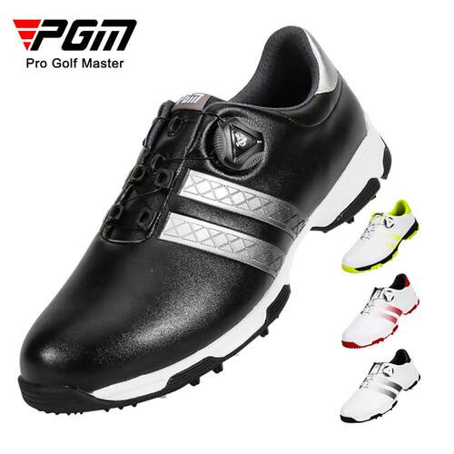 PG尔夫球鞋士防水鞋子XZ160防滑旋扣M鞋带运动鞋鞋厂家直供