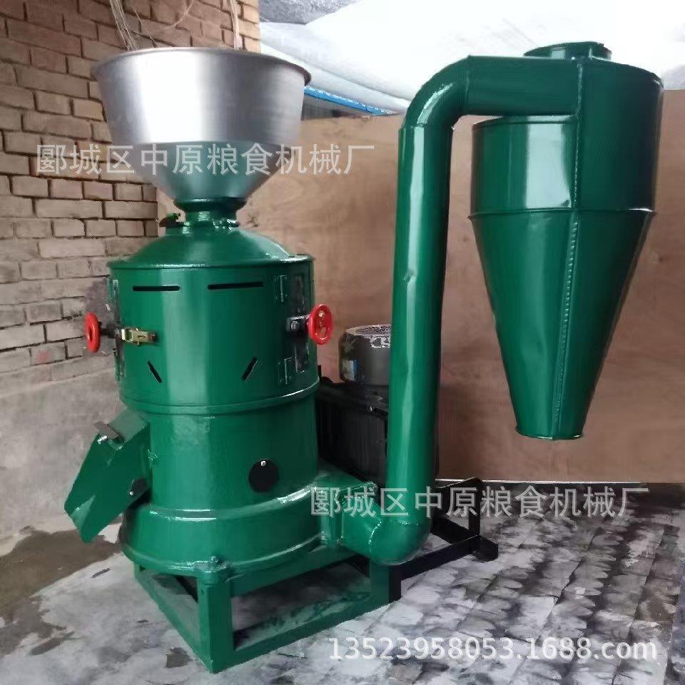 能脱皮机大豆绿砂UIZ辊脱皮机小万型玉米谷稻打碴机家用碾豆米机