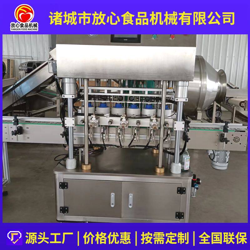 辣椒酱灌装机 辣椒酱全套设备 辣酱罐装流水线