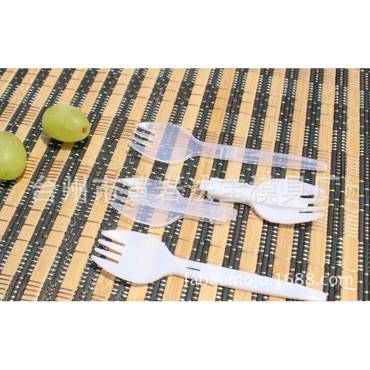 一次性汤勺模具|一次性叉子模具|一次性折叠叉子模具定制开发