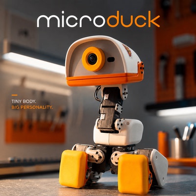 Microduck小黄鸭3D打印外壳套装