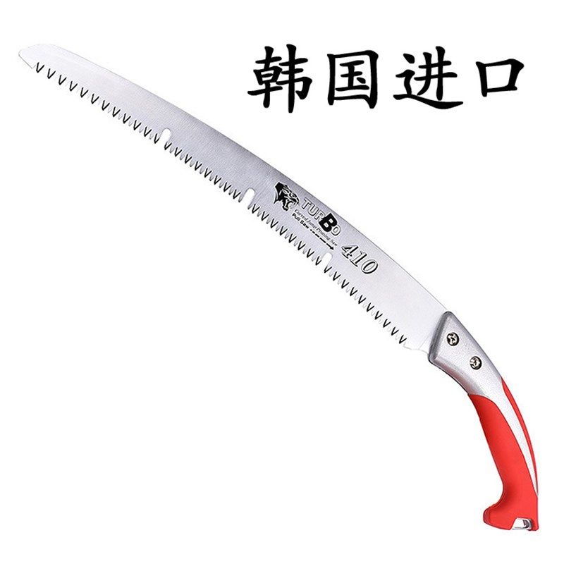 韩国进口弯锯子湿木伐木园林果树锯虎头锯树家用修枝锯快速锯/600