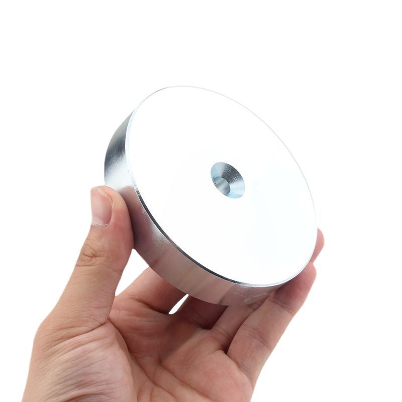 磁力抛光机磁铁研磨机专用强磁钕铁硼耐高温吸铁石120*20/100*20