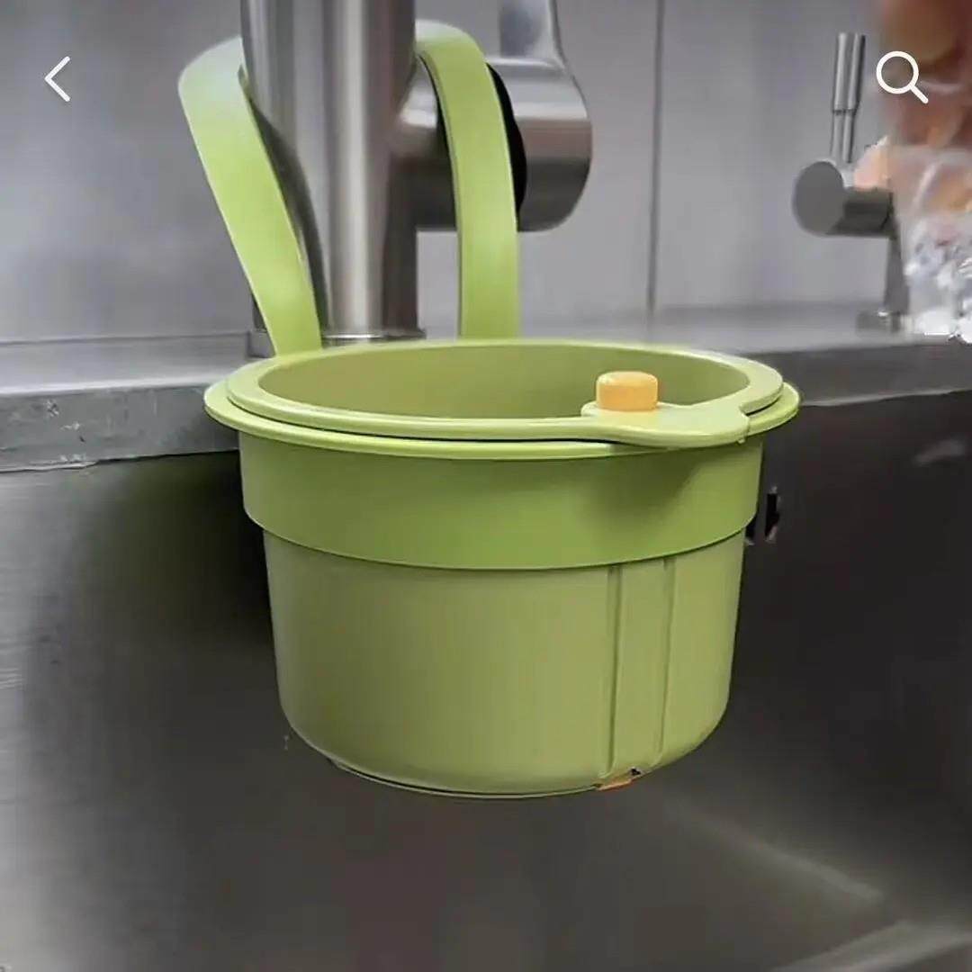 可挂式分水槽水篮家用厨水房槽沥离食物残渣过KCD滤篮水果清滤水