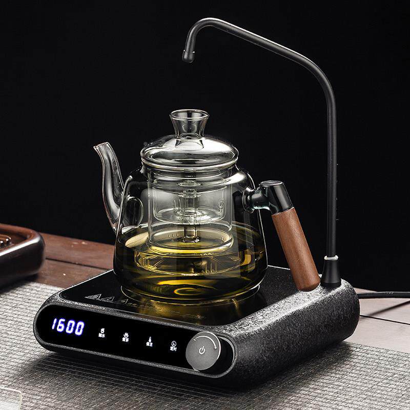 干新款蒸抽水自动炉上水电陶烧水玻A8璃煮养生壶煮茶炉保温防烧套