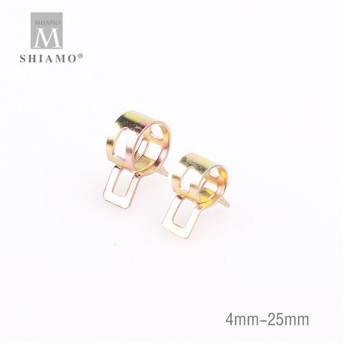 钢带型弹性环箍弹簧日式卡箍胶管管卡镀锌卡扣汽车油水管固定抱箍