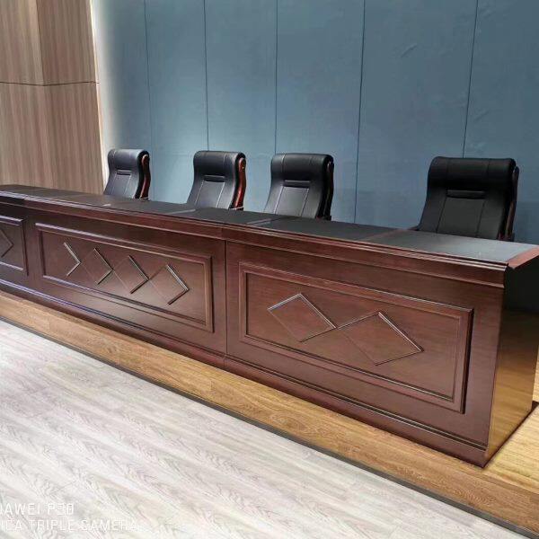 主席台演讲台办公桌阅览桌课桌审判桌法官桌会议长条桌办公家具