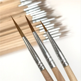 狼嚎水粉笔工业用油漆毛笔水彩画笔国画毛笔大中小颜料笔刷勾线笔