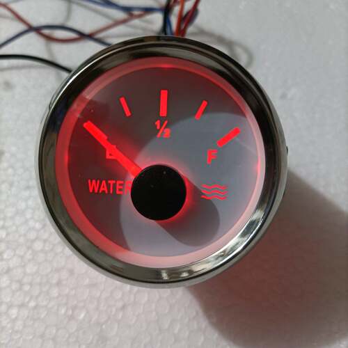 水表52mm240-33ohm  0-190欧姆水位表白色款黑色款指针数显水位表