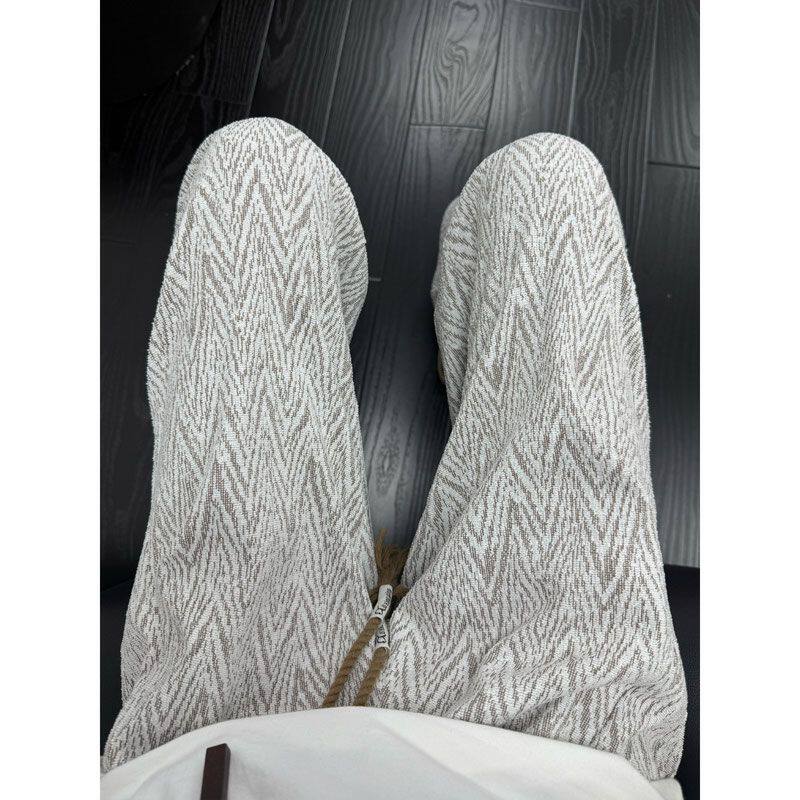 美式复古人字纹休闲裤子男款秋季宽松垂感直筒长裤松弛感情侣卫裤