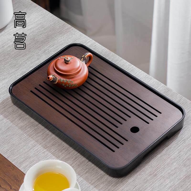 茶盘家用2026新款小型沥储水茶具托盘长方形干泡台功夫茶海台盘