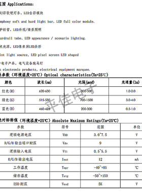 3528反贴/6028贴片LED发光二极管灯珠红绿蓝RGB幻彩雾状透WS2812B