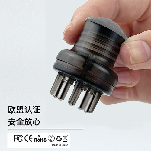 头皮上药器头部米诺滚珠地尔头发生发液导药器育发液上液器梳子