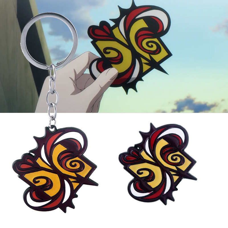 动漫sk8弛河兰加喜屋武历周边背包配饰无限滑板s徽章金属珐琅胸针