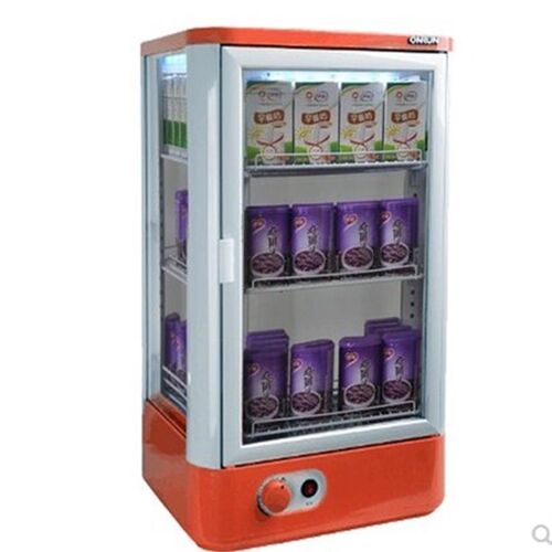 商用热饮柜展示柜学生奶咖啡加热柜热罐机商用小暖柜家用前后开门