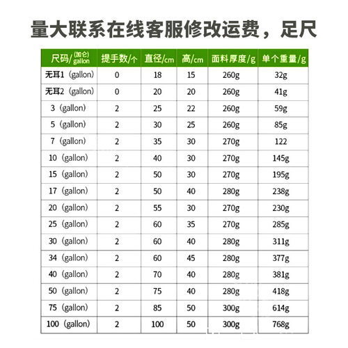 毛毡种植袋grow bag加厚无纺布美植袋黑色植物袋园艺花盆