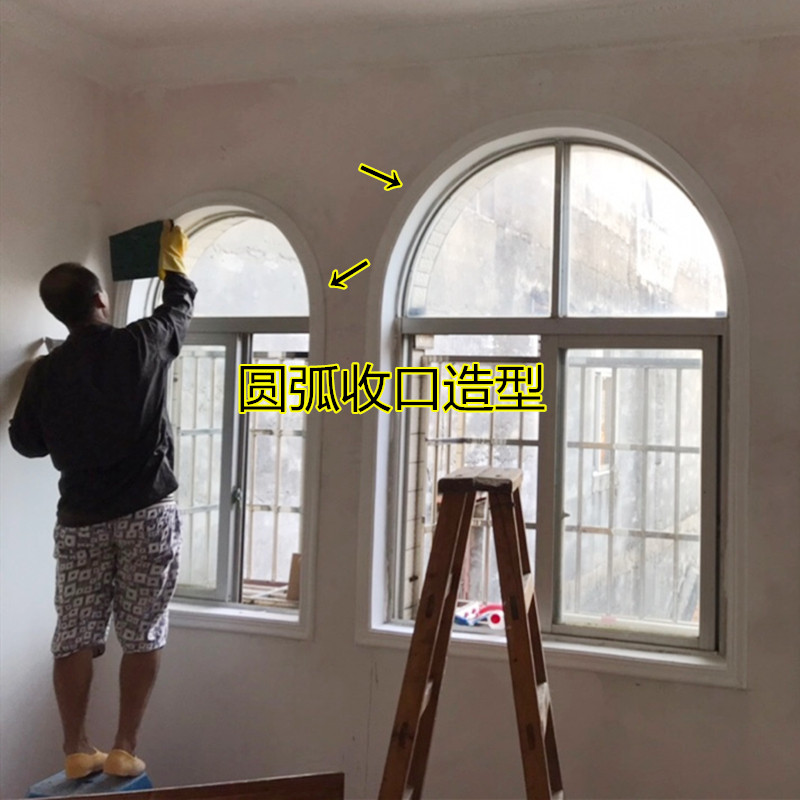pvc软线条 背景墙吊顶收边装饰条圆弧拱形门套包边塑料PU圆形石膏
