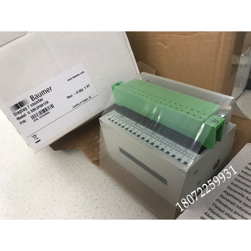 现货U220.010A11A计数器10144364瑞士宝盟baumer全新原装 议价