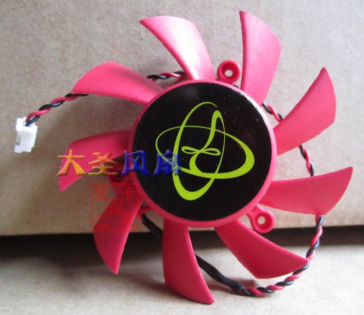 FD7015H12S AMD 迪兰 XFX 华硕 HD5770公版显卡风扇 12V 0.43A
