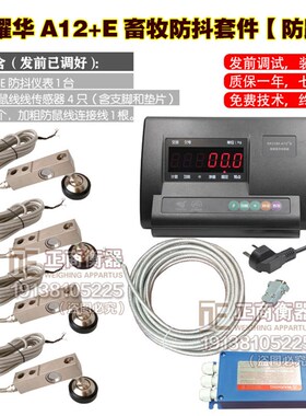 自制小地磅配件地磅全套配件耀华畜牧仪表防鼠线传感器A12E电子秤