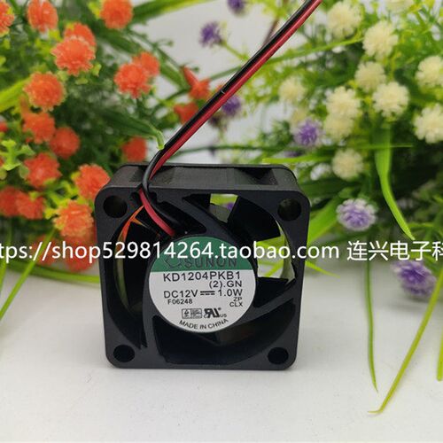 全新建准SUNON KD1204PKB1 4020 12V 1.0W 4CM 交换机静音风扇