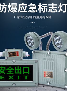 EX防爆LED应急灯BCJ防爆标志灯BYY防爆安全出口双向疏散指示灯led