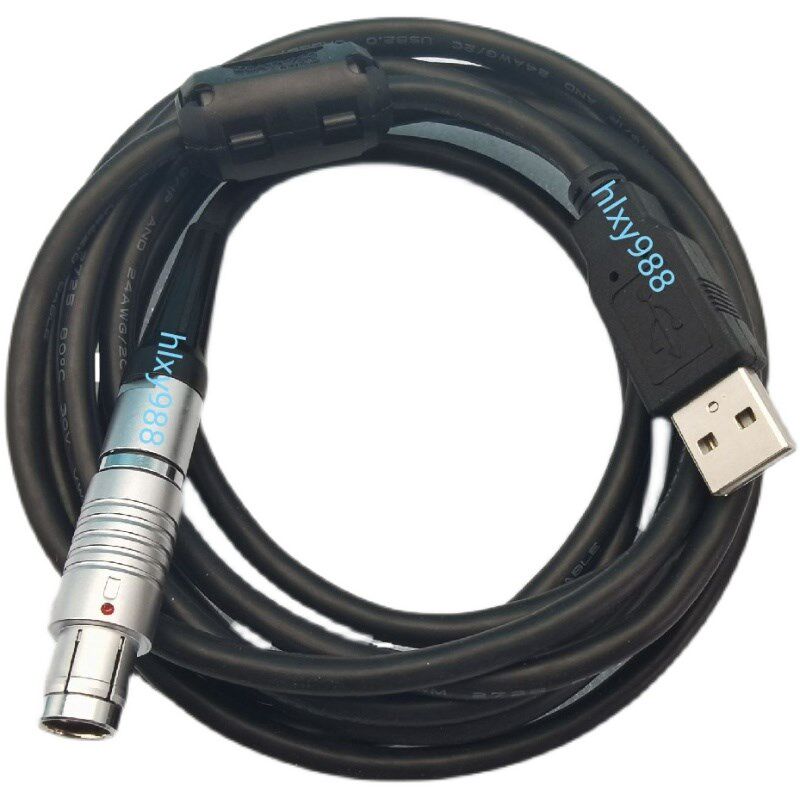 1F 7针/USB公 2M M9 7 针/USB .2.0 公1.5米带半圆金属片