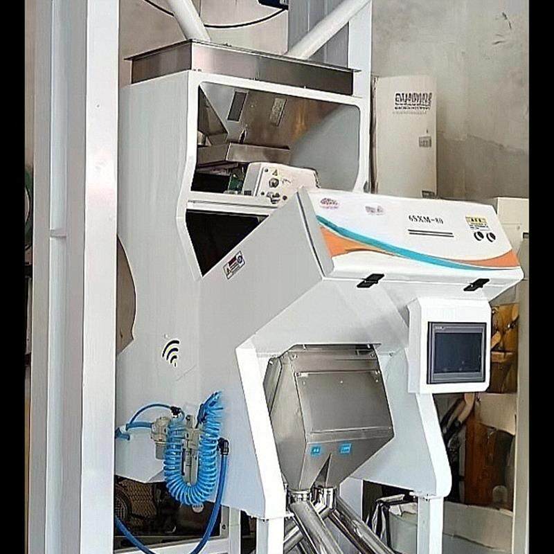彩色电脑选米机大米智能色选机64通道高精色选机新型80通道色选机