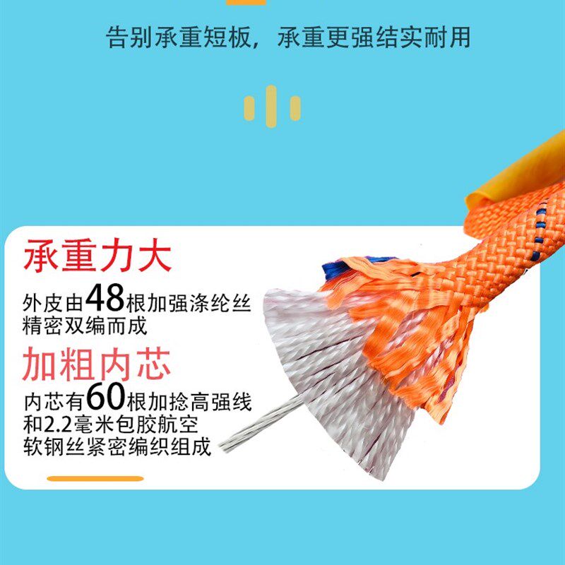 家用高楼逃生安全绳 地震应急救援绳组 双人快速下降套件图片