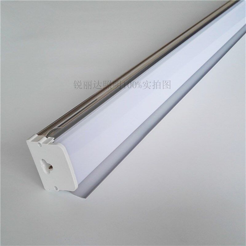 新款T15LED灯管带罩50W70W一体化支架1.2米超市办公室工作台灯照图片