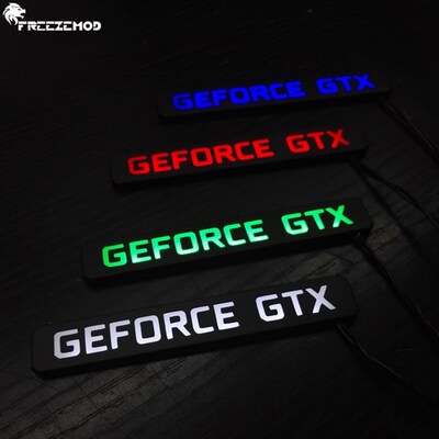 FREEZE XYD-GEFORCE RTX 显卡 个性信仰灯  定制 水冷清仓