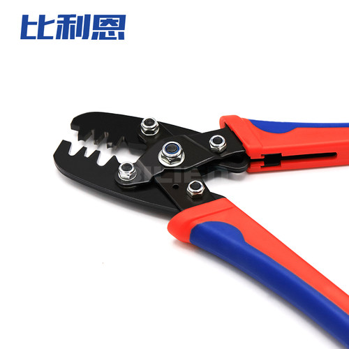 LX-124B 带防水套插针插簧鼻子压线钳 密封端子接线工具0.5-4mm